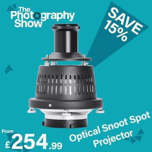 15% of Optical snoot -let control your light precisely